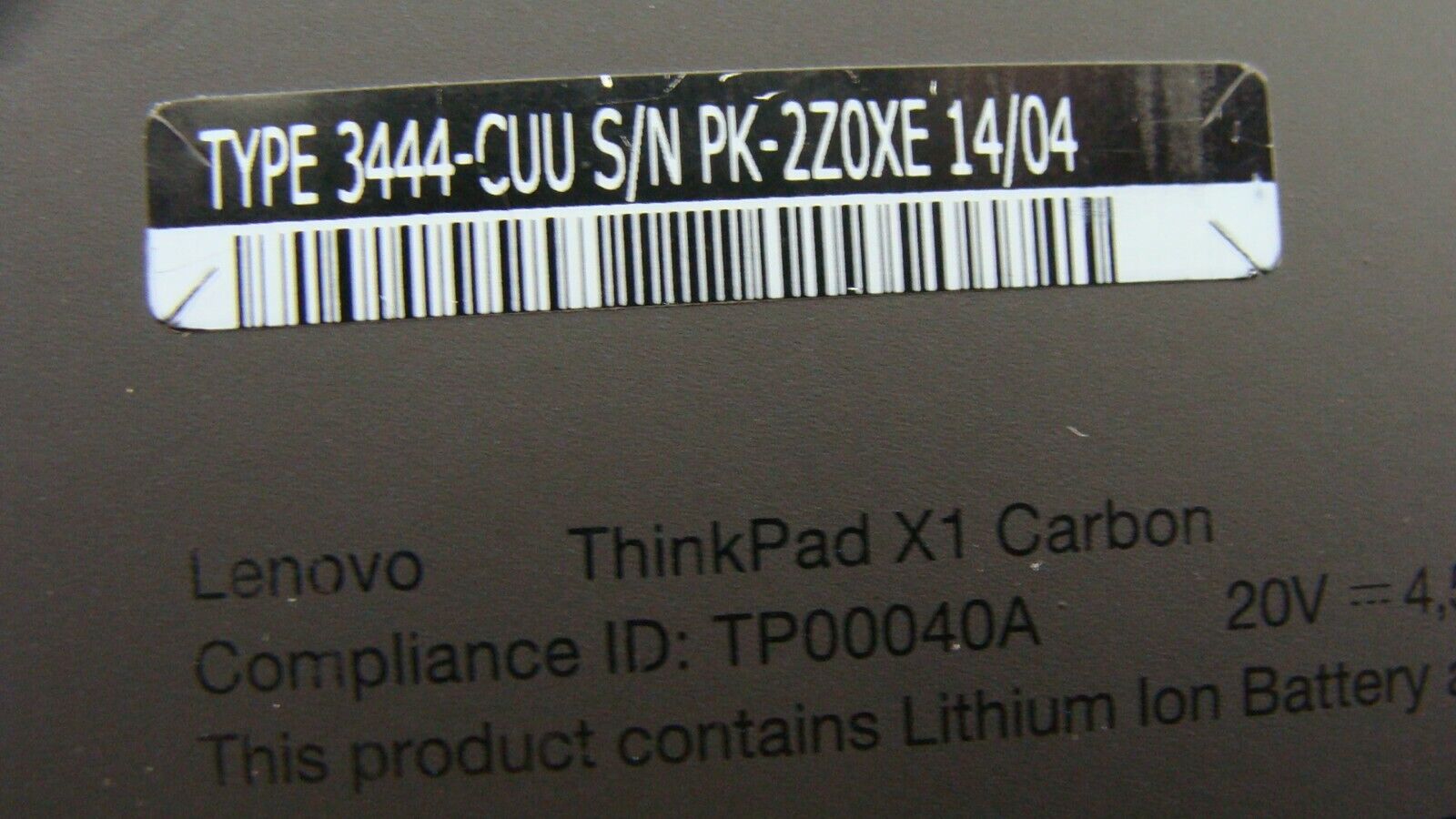 Lenovo ThinkPad 14 X1 Carbon OEM Bottom Case Base Cover w/Speakers 60.4RQ43.001