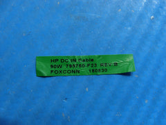 HP Pavilion 15-cs0085cl 15.6 DC IN Power Jack w/Cable 799750-F23