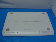 HP Stream x360 11.6" 11-p015wm Genuine Bottom Case Base Cover White AP1A6000550 HP