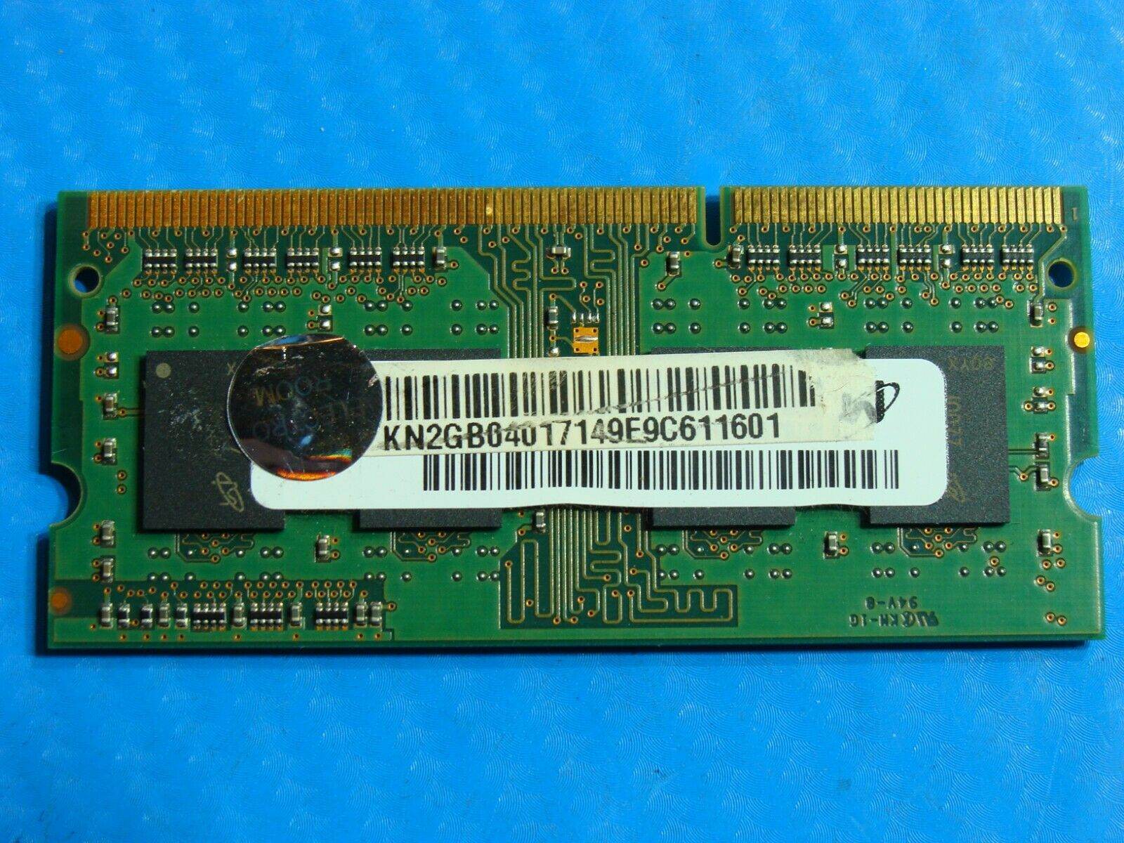 Acer 7560-SB416 Micron 2GB SO-DIMM Memory RAM KN2GB04017 - Tested Computer Laptop Parts