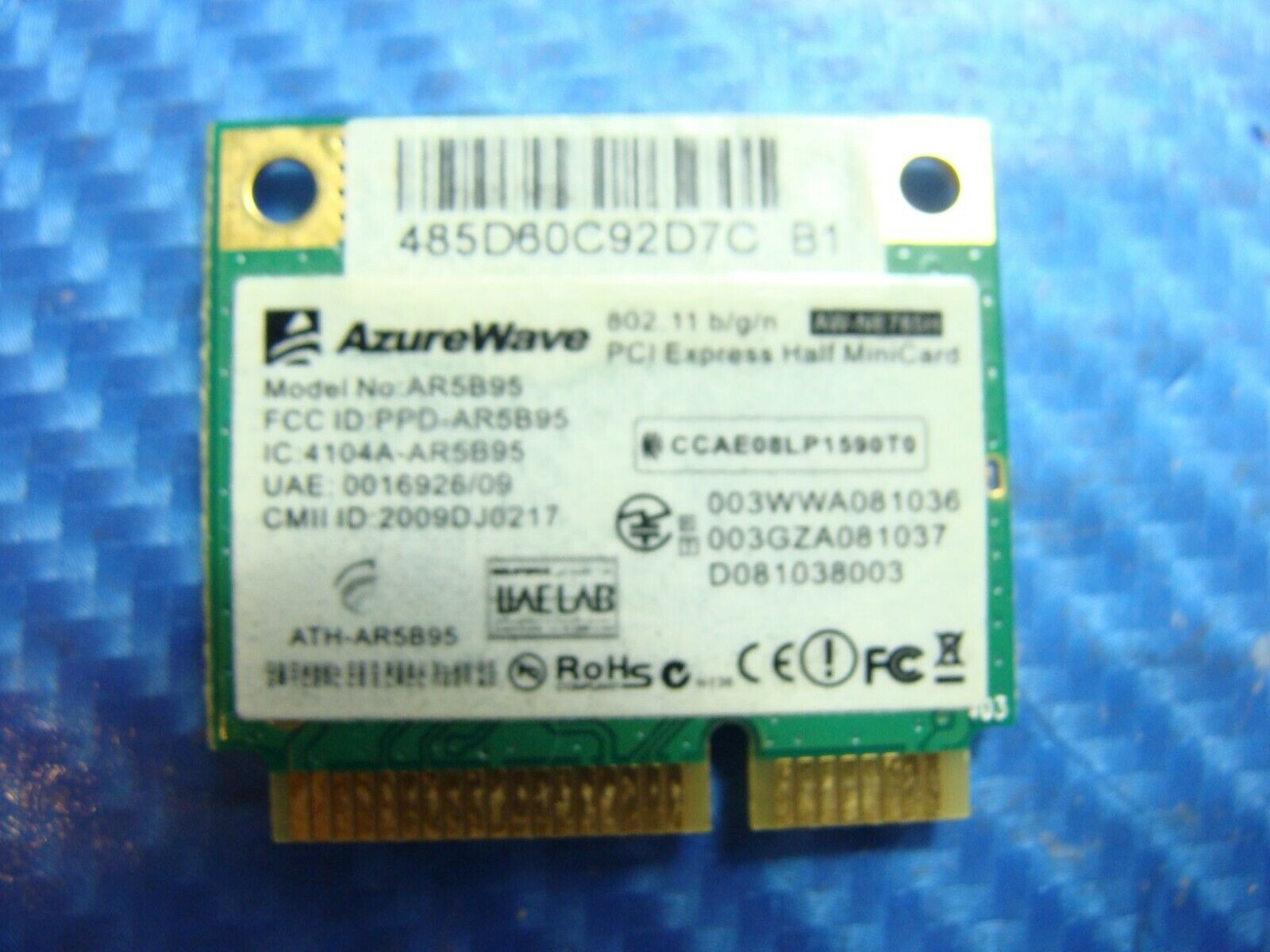 Acer Aspire 15.6" 5733Z Series OEM Laptop Wireless WiFi Card AR5B95 GLP* Tested Laptop Parts - Replacement Parts for Repairs