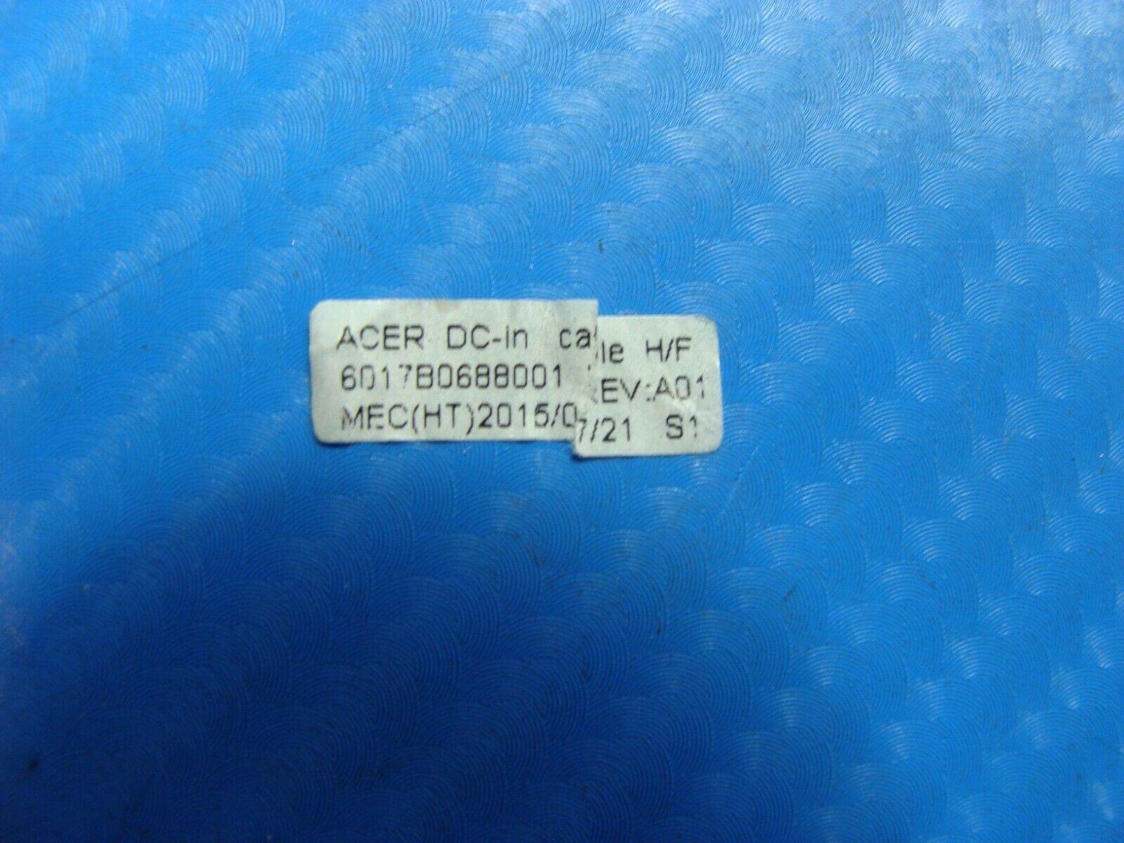 Acer Aspire One Cloudbook AO1-131-C9RK DC In Power Jack w/Cable 6017b0688001 - Tested Computer Laptop Parts