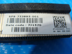 HP Touchsmart 15-g317cl 15.6" CPU Cooling Heatsink 753895-001 AT14D00A0F0 HP